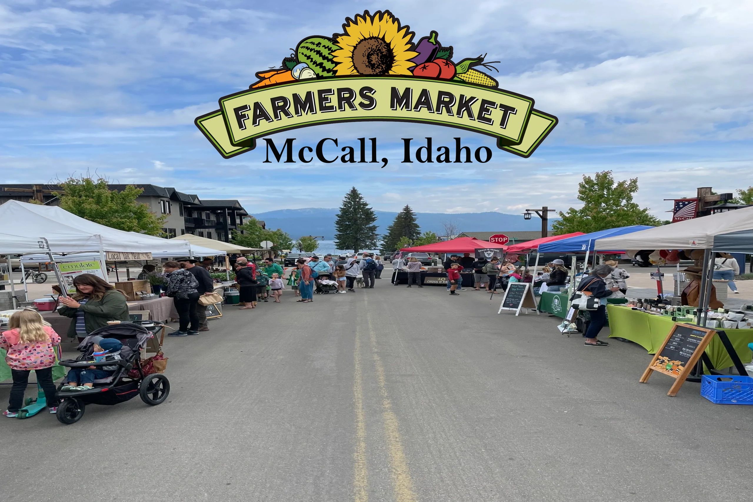 McCall Farmers Market: Fresh Meats and Produce, Arts and Crafts, Live